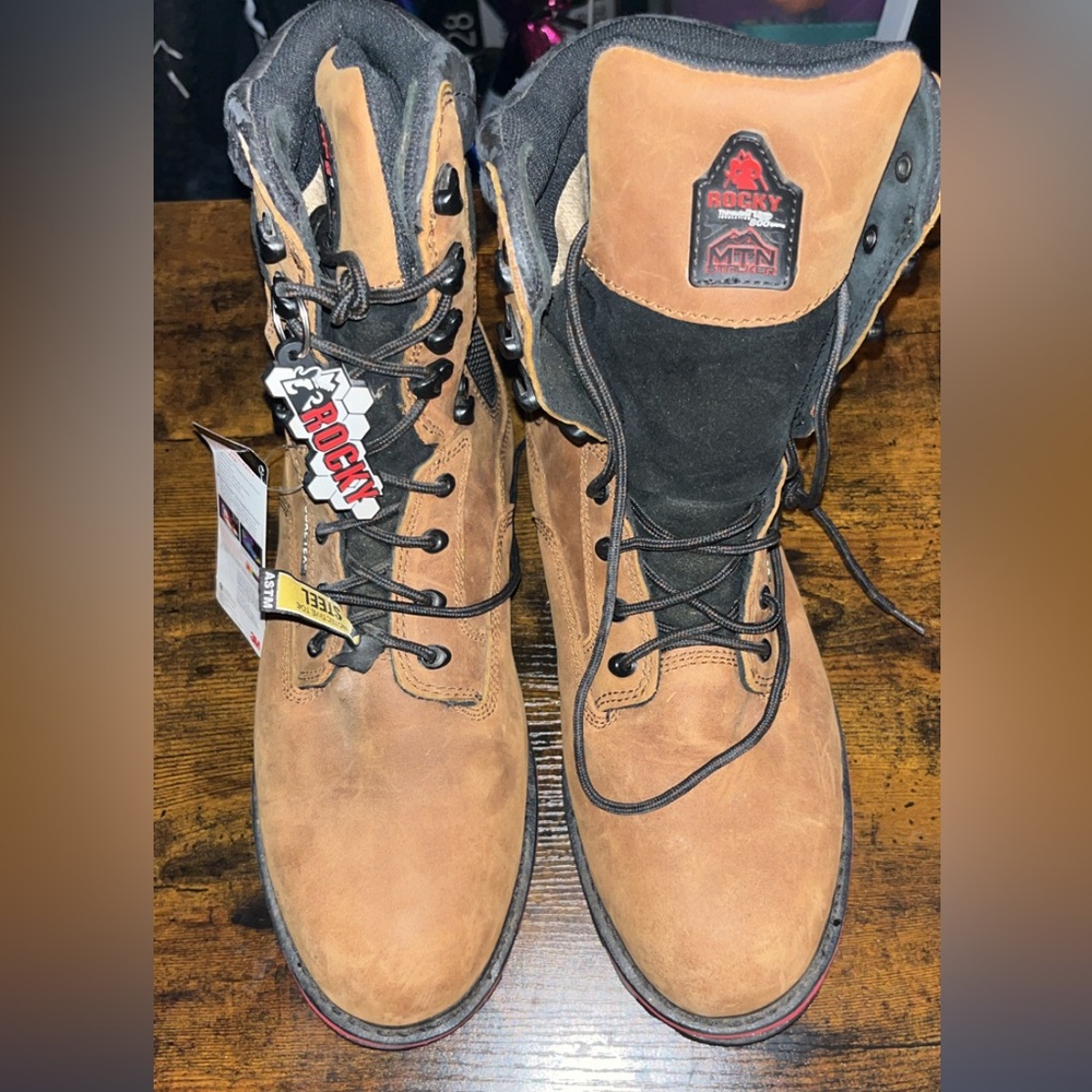 Rocky Men's Brown Outdoor Boots 11W